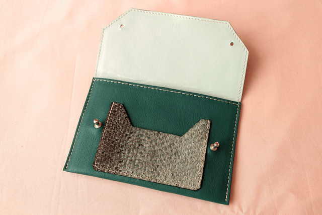 Pochette de Papier de Véhicule - Vert&VertPoisson