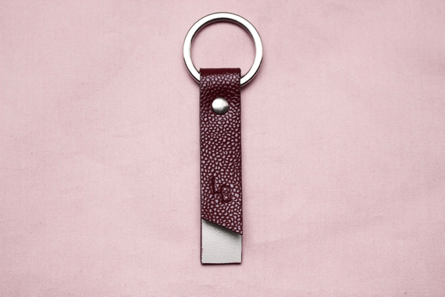 Porte Clé - Bordeaux&Nacré