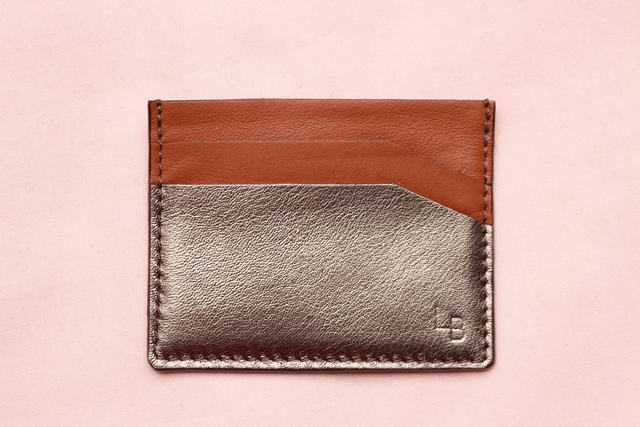 Porte Carte - Bronze&Camel