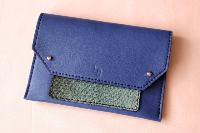 Pochette de Papier de Véhicule - Bleu&BleuPoisson
