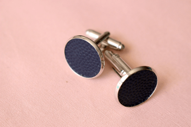 Boutons de Manchettes - MarineGrainé