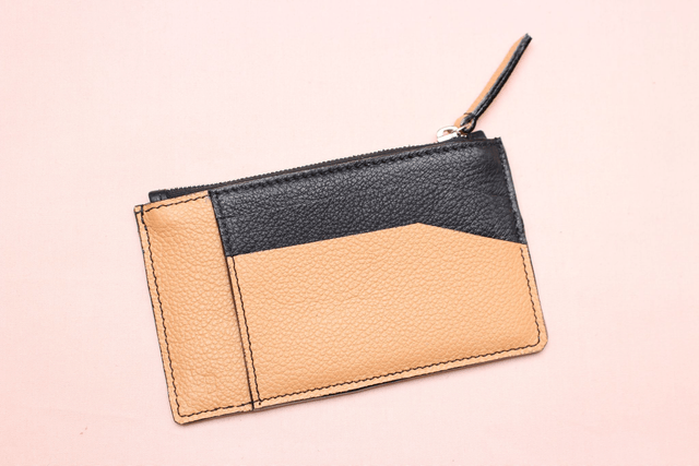 Porte Monnaie - Camel&Noir