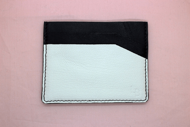 Porte Carte - Blanc&Noir