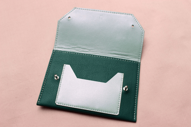 Pochette de Papier de Véhicule - Vert&Vertd'EauIrisé