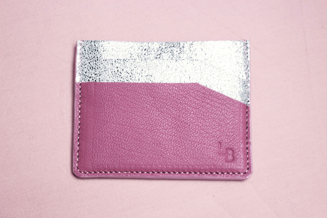 Porte Carte - Rose&Argent