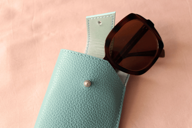 Etui à Lunettes - Ciel&Vertd'EauIrisé
