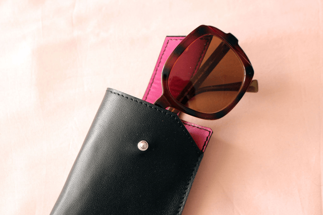 Etui à Lunettes - Noir&RosePoisson