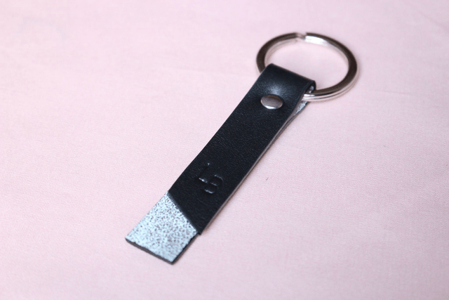 Porte Clé - Noir&Argent