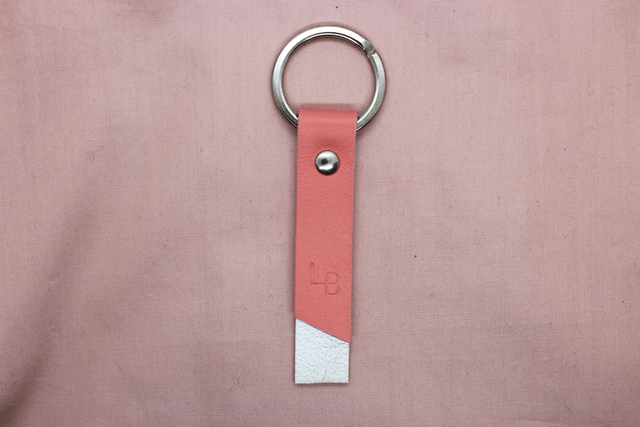Porte Clé - Rose&Nacré