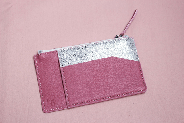 Porte Monnaie - Rose&Argent