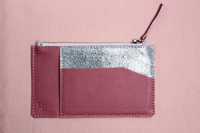 Porte Monnaie - Rose&Argent